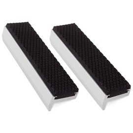 Pair of 4 Inch Vise Jaw Pads Soft Jaws For Bench Vise Magnetic Aluminum Vise Jaws Universal Rubber Soft Vice Jaws Protectors Use On Any Metal Vises
