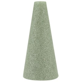 FloraCraft Styrofoam Cones 6"X3" Bulk-Green 48 per Package