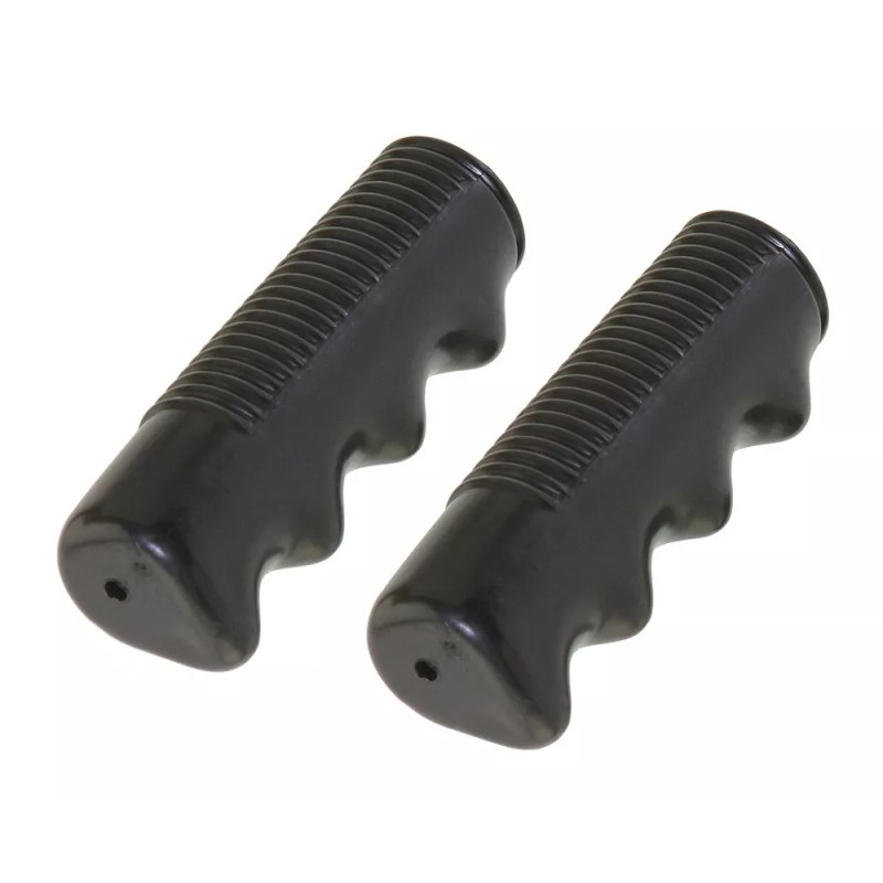 F & R Mini 12" BLACK Lowrider Bicycle Grips Chopper