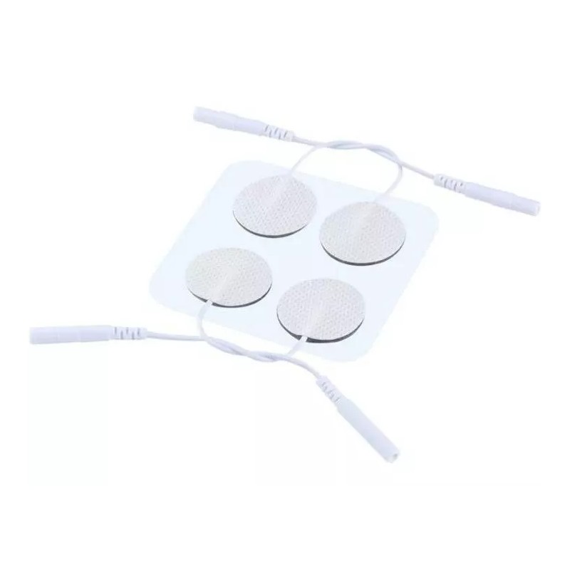 Goju Electrodos Tens Ems 4 Faciales 4 Cuadrados Y 4