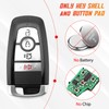 Sianxaido M3N-A2C93142600 Key Fob Shell Case Compatible with Fusion 2017-2020