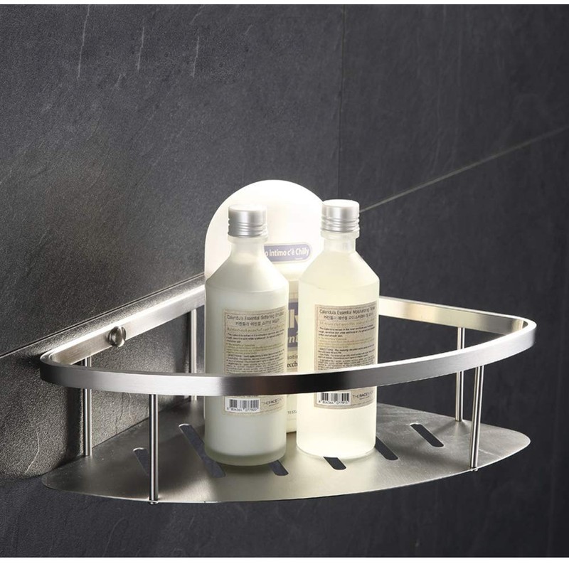 Konhard CS005 Wall Mounted Stainless Steel Bathroom Shower Corner Caddy