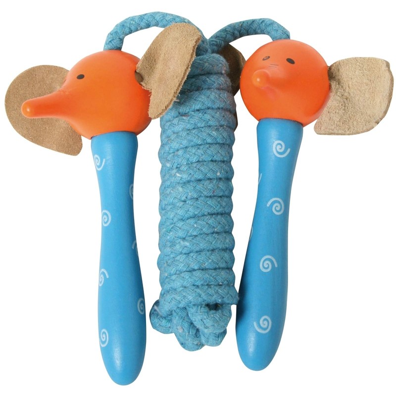 Wooden skipping rope