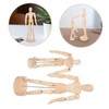 Operitacx 2pcs Wooden Artist Mannequin Articulated Joints for Realistic Posing
