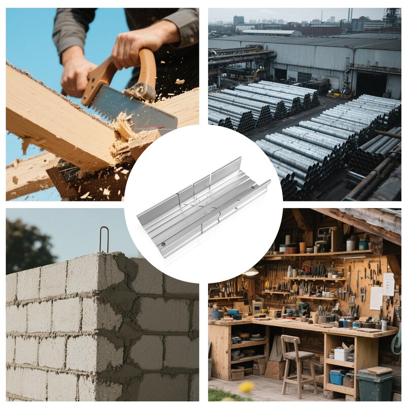 Aluminum Mitre Box 135mm (5.3 Inch) - TRACOMPAN 3 Cutting