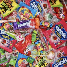 Bulk Candy Variety Pack - 10 lb Candy - Candy Bulk Individually Wrapped Candy- Halloween Candies - Trick Or Treat Candies - Piñata Filler Stuffers - Pinata Candy Stuffers - Candy Party Favors