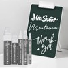 STATIONERY ISLAND White Chalk Pens for Blackboard, Liquid Chalk Markers
