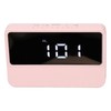LED Mirror Alarm Clock 2 Levels Brightness Digital Alarm Clock