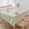TruDelve Heavy Duty Vinyl Tablecloth Sage Green Plastic Table Cloth