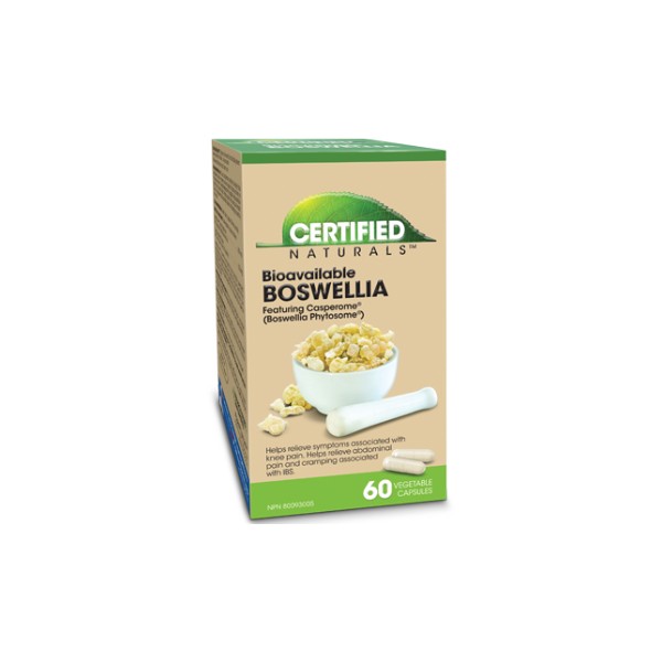 Certified Naturals Bioavailable Boswellia - 60 V-Caps
