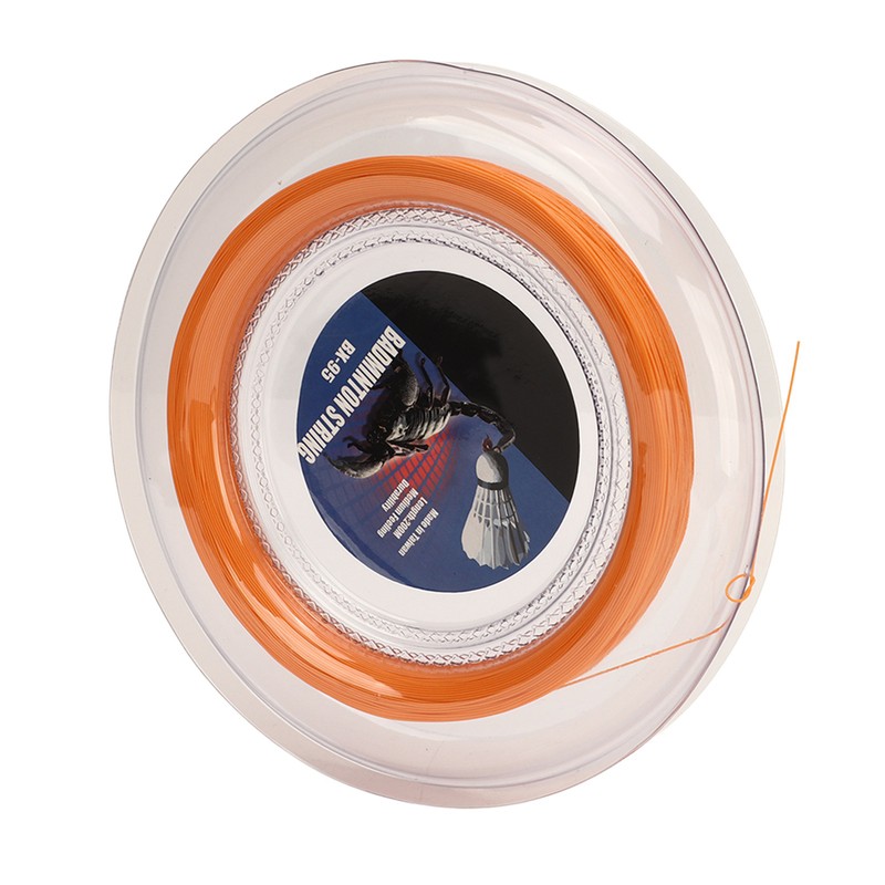 POWERTI Badminton Racquet String High Elasticity Wear Resistant Resin Fibre