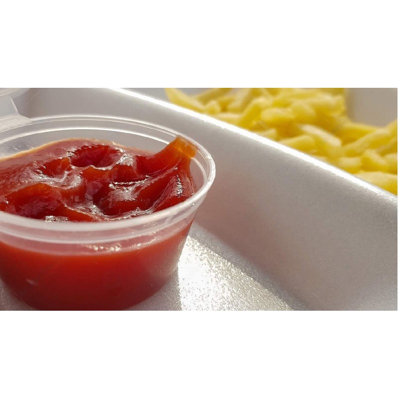 Sabco - Clear Round Hinged Pots with Lids - Deli