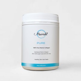 Pure Hydrolysed Marine Collagen made from 100% Wild Caught Fish Skin Only, Marine Stewardship Council (MSC) Certified, Highly Bioavailable to Support Healthy Skin, Hair and Nails (25 Serves)