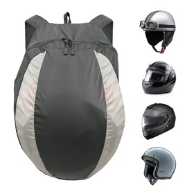 [Temiry] Motorcycle Helmet Bag Waterproof Backpack Large Capacity Backpack Helmet Bag Motorcycle Helmet Storage Backpack Helmet Storage Motorcycle Bag Luggage Small Items Storage 5.28 gal (20 L)