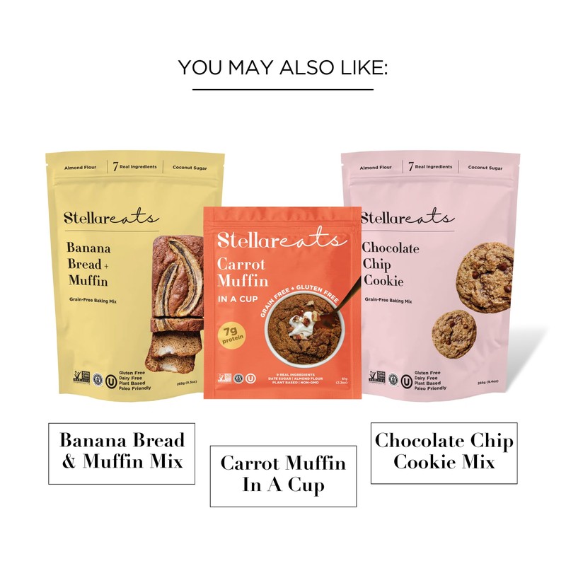 Stellar Eats Grain-Free Pancake & Waffle Mix | Gluten-Free, Dairy-Free,