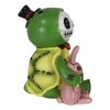Ebros Gift Furry Bones Magician Tortoise Skeleton Macabre Ossuary Figurine