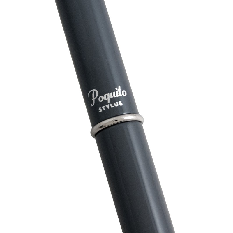 Monteverde USA Poquito Ballpoint Pen with Stylus in Grey (MV10261)