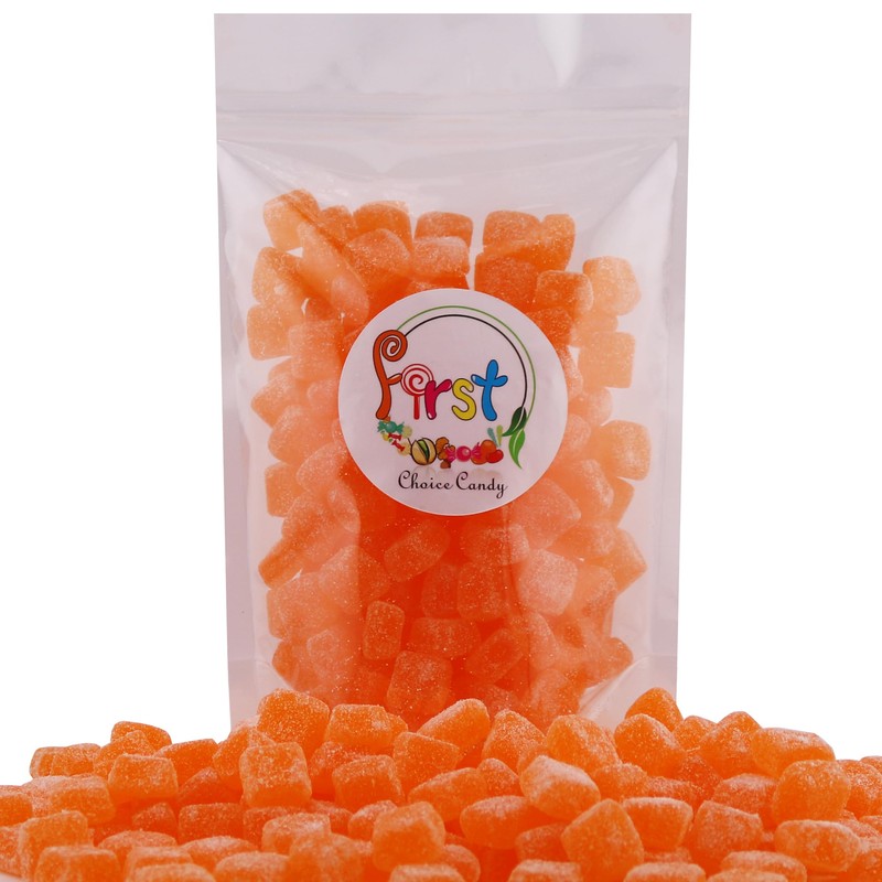 FirstChoiceCandy Sour Chewy Cubes Candy (3 Pound, Orange)