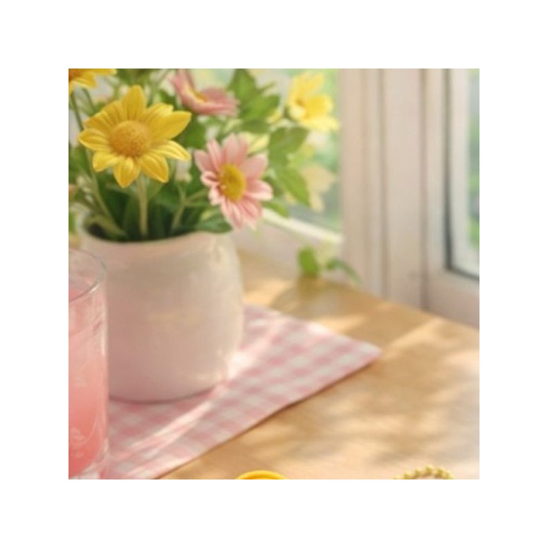 Four-leaf clover clicker keyring transparent acrylic keycap clicker bag ring