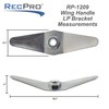 RecPro RV Propane Tank Retainer Wing Nut