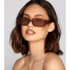 SORVINO Gafas de sol rectangulares vintage para mujer, estilo retro,