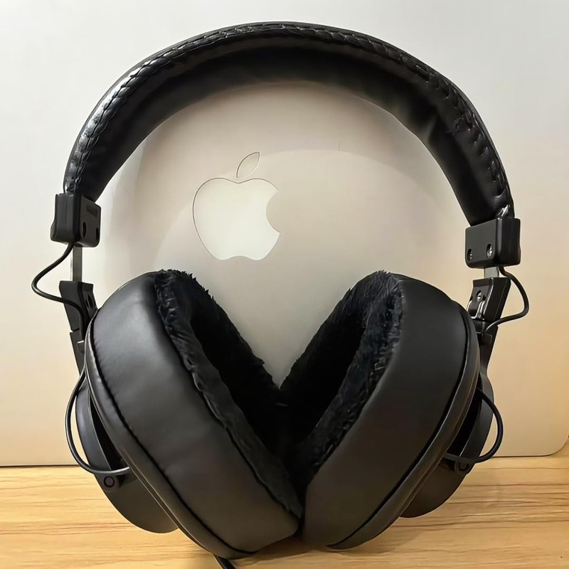 XRHTONG Soft Cloth Ear Pads Compatible with Sony MDR-7506 MDR-V6