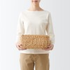 MUJI 12361091 Rectangular Basket, Medium, Width 13.4 x Depth 9.1