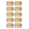 10PCS Directional Slot Nozzle Brass Cooling Misting Rustproof Heat Resistant