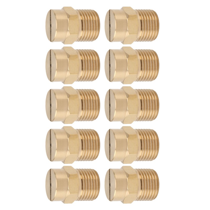 10PCS Directional Slot Nozzle Brass Cooling Misting Rustproof Heat Resistant