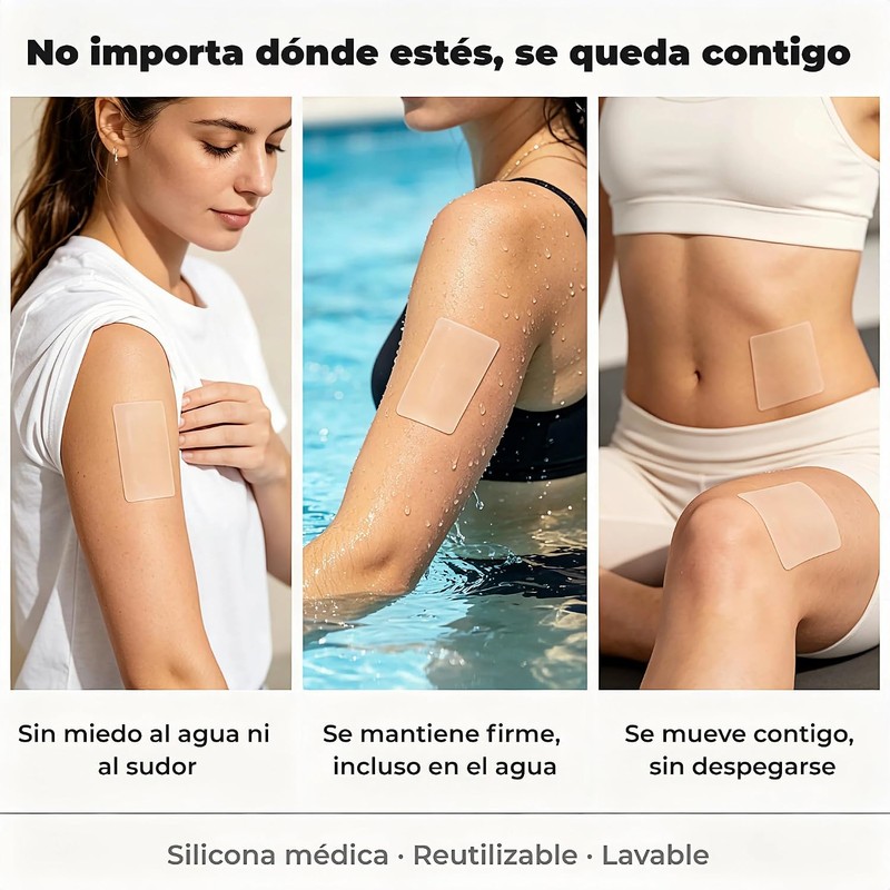 Parches de Silicona para Cicatrices 1.5M - Reducción Visible y
