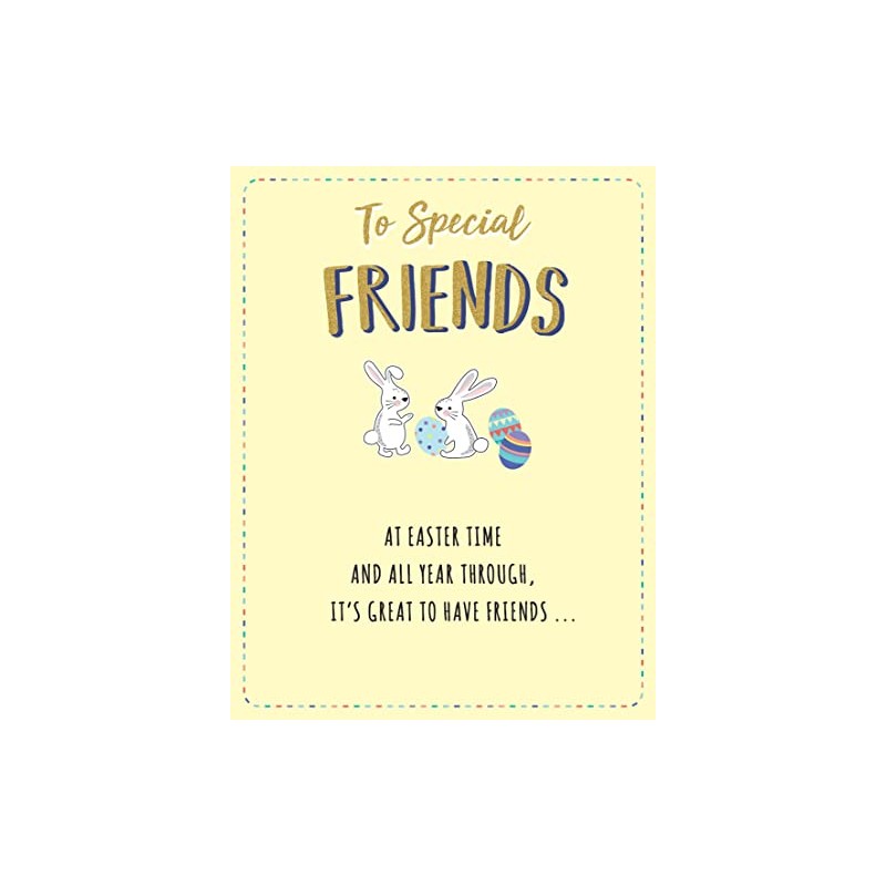 Regal Publishing Easter Card Friends - 8 x 6 inches,