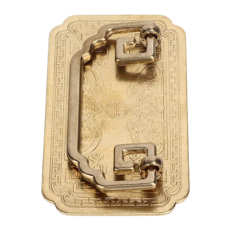 Antique Drawer Handle Tetragonal Bat Handle Antique Chinese Retro Style