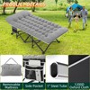 Fragess Portable Camping Cot, 32" Extra Wide Camping Cots for