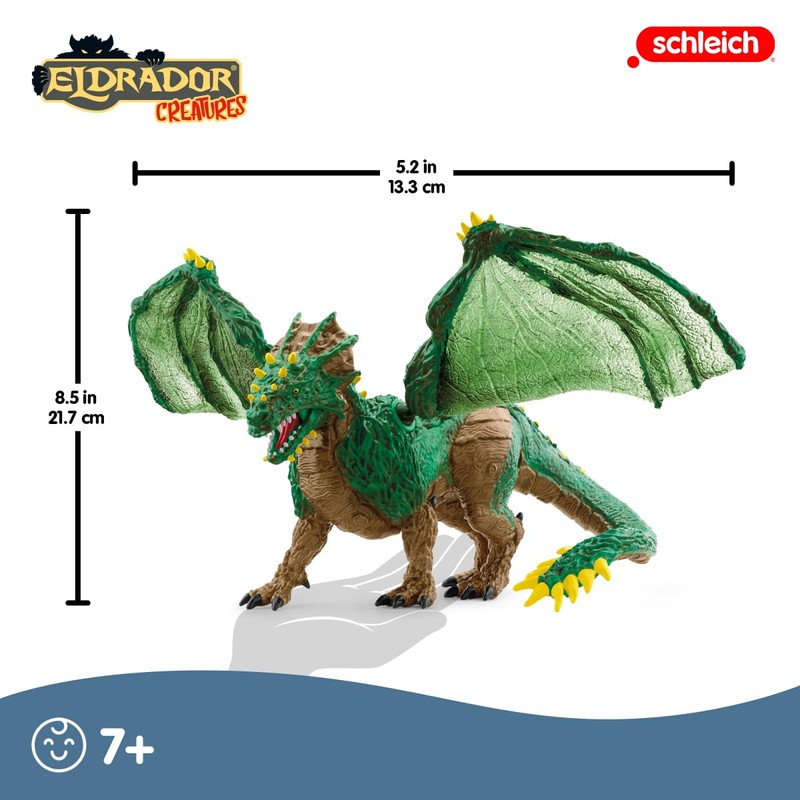 schleich 70791 Jungle Dragon, from 7 Years, ELDRADOR CREATURES -