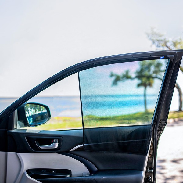 SUV Pickup Front Side Window Sun Shade Magnetic Car Driver