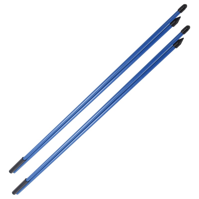 Fiberglass Golf Alignment Sticks 2 Sections Foldable Golf Direction Indicator