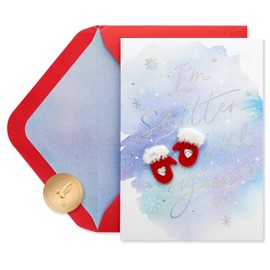 Papyrus Romantic Christmas Card (Perfect Pair)