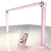 STOLAS Half Moon Light for Nail Desk with Phone Holder,