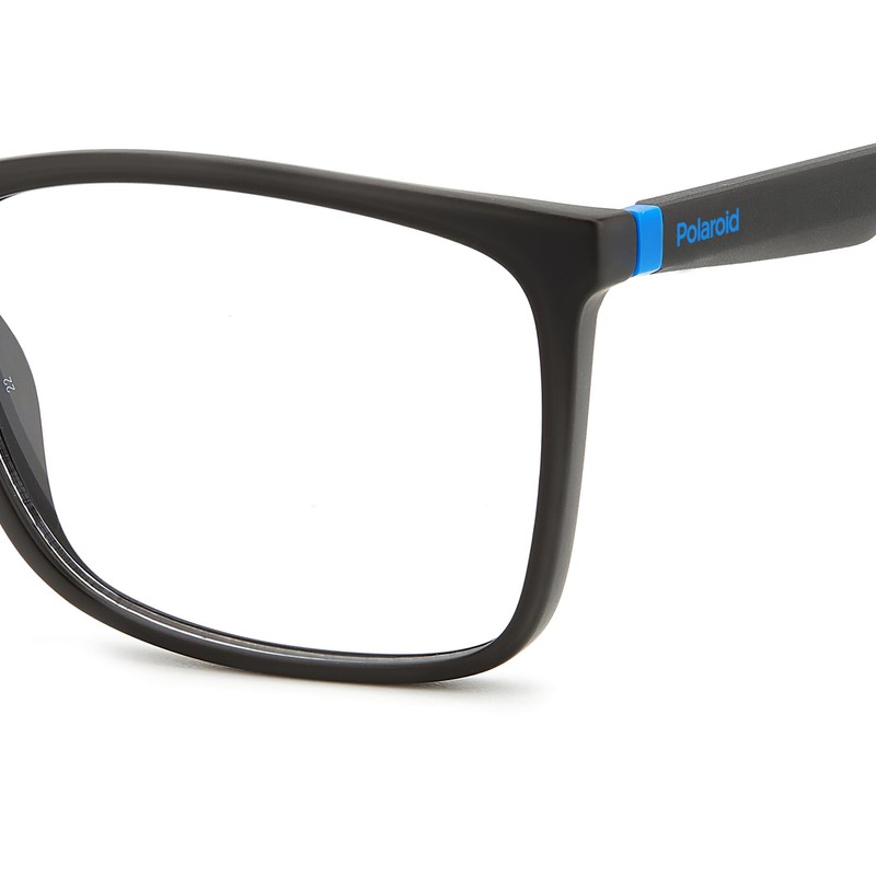 POLAROID Glasses Frame (Model Pld D477) for Men, Rectangular, Made