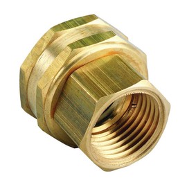 Orbit 53037 1/2" FPT x 3/4" FHT Brass Swivel