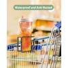 Kevenal Shopping Cart Cup Holder, Hanging Cup Holder for Shopping