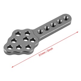 Fayelume 4PCS 1/10 RC Crawler, RC Crawler Accessories, Car Shocks Absorbers Mount, Adjustable Height Angle Stand, for 1/10 Crawler