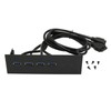 USB3.0 Hub Front Panel 5Gbps 4 Ports 19pin Optical Drive