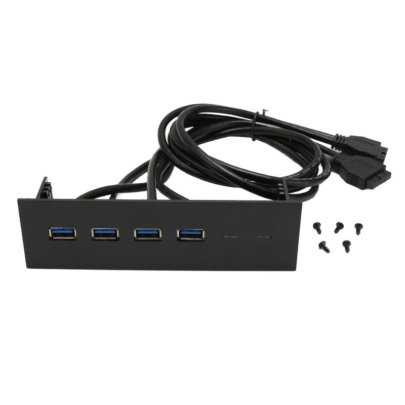 USB3.0 Hub Front Panel 5Gbps 4 Ports 19pin Optical Drive