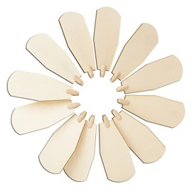 USA SUPREME 12 pc Replacement Top Fan Blades Kit for German Christmas Pyramid Carousels and Christmas Windmill