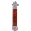 Switchblade Spring Folding Knife Push Button Pocket Comb Oil Hair