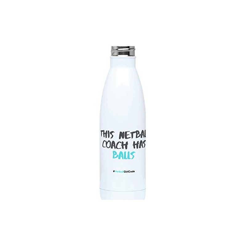 NetballGirlCode Hydro Water Bottle - Netball Gift for Women Girls