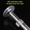 TYESTAND ST-2 Undermount Sink Brackets Stainless Steel Adjustable Support Sink