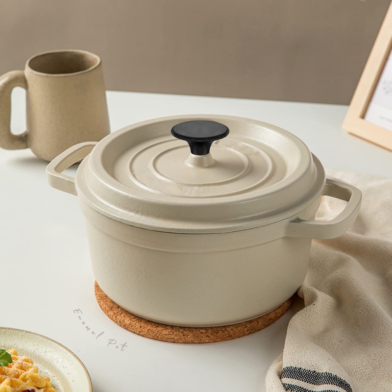 Dutch Oven Knob Replacement Pot Lid Handle Compatible with Le