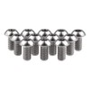 Wanyifa 12 tornillos de titanio Ti Torx M5 x 10